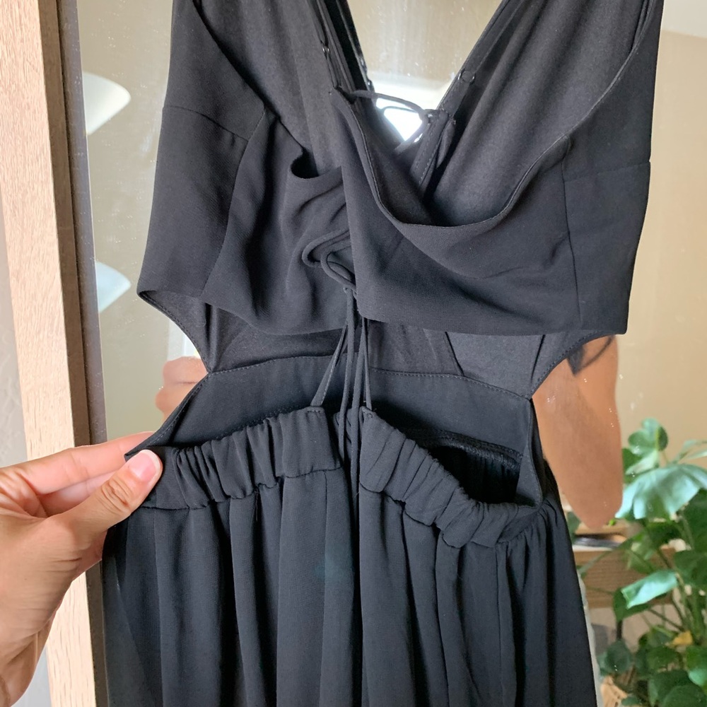 Black cutout maxi dress - Picture 5 of 6
